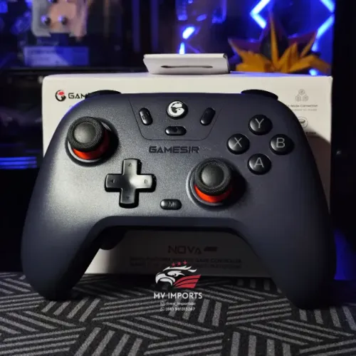 Controle Sem Fio GameSir T4 Nova Lite Analógicos Hall Effect