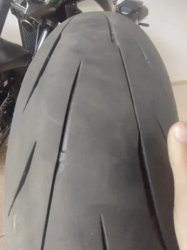 Pneu Dunlop 180 55 R17 * Traseiro * moto alta cilindrada 