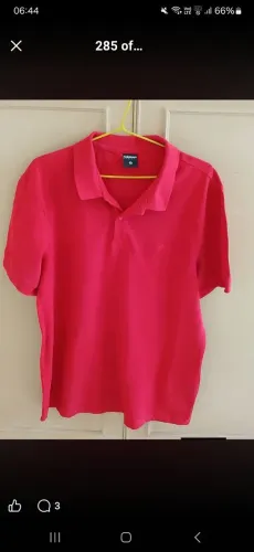 Blusa Polo vermelha
