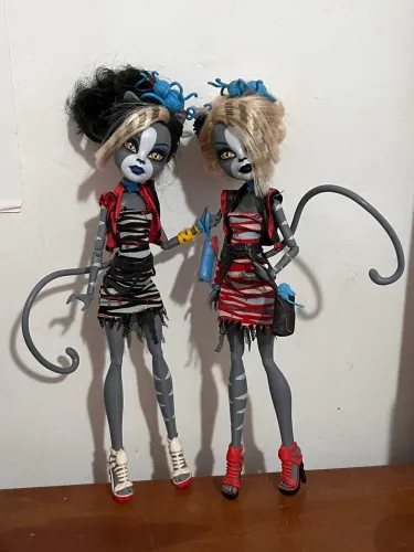 Monster High Meowlody e Purrsephone G1