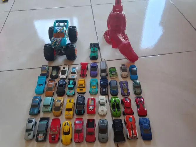 Kit de carrinho da hot Wheels