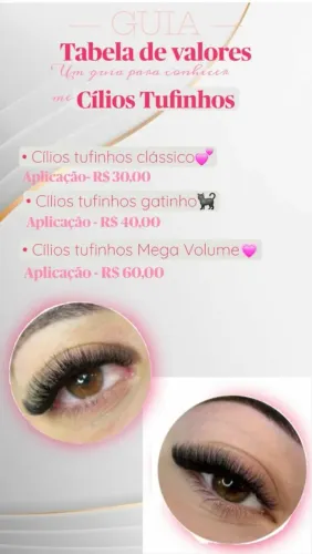 Cilios modelo