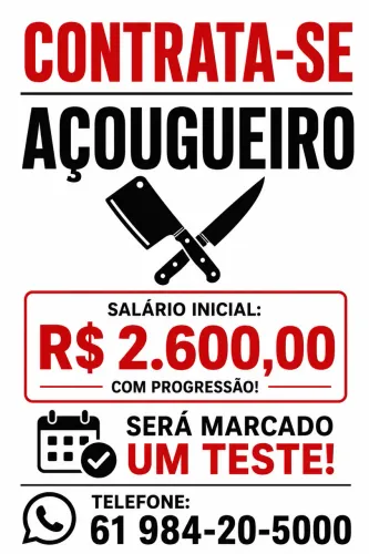  VAGA: AÇOUGUEIRO