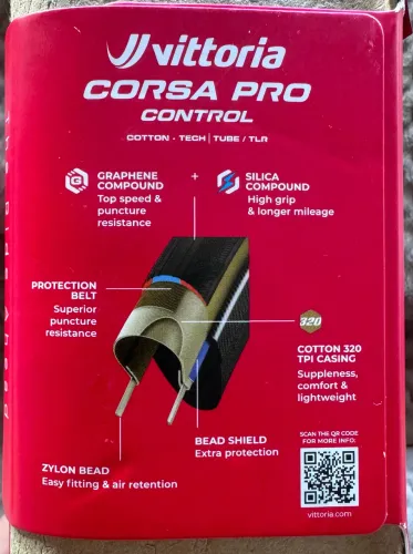Pneu ciclismo profissional Vittoria Corsa Pro