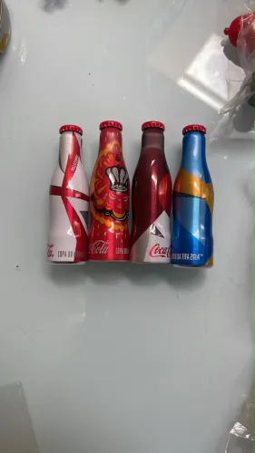 4 garrafinhas coca cola copa 2014