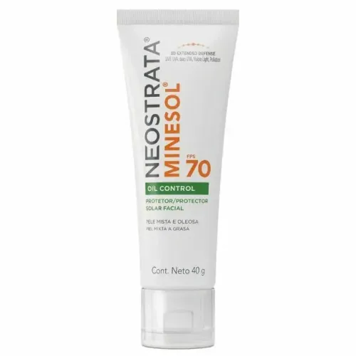Protetor Solar Minesol Oil Control FPS 70 40g Novo Lacrado