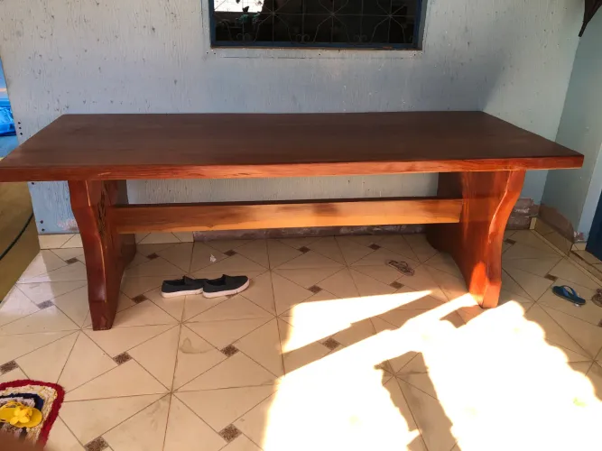 Mesa rústica