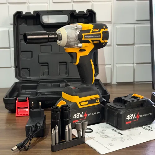 CHAVE DE IMPACTO COMPACTA 48V LITHIUM-ION ? NOVA, NA CAIXA!