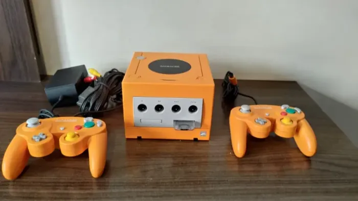 Gamecube Kit Hibrido 64gb Controle Jogos Original Novo