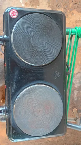 vendo um fogão elétrico duas bocas novinho usei poucas vezes