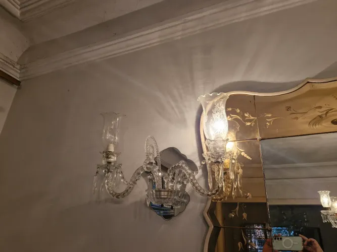 Arandela de Cristal