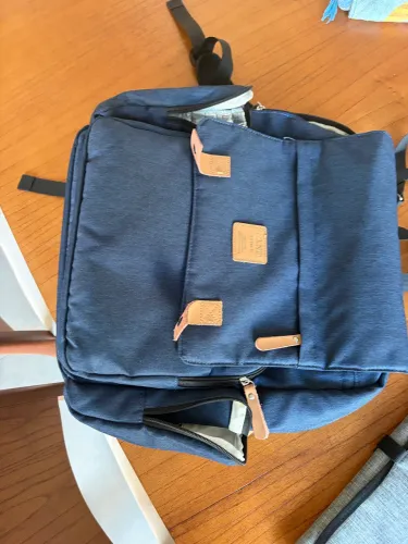 Bolsa maternidade azul