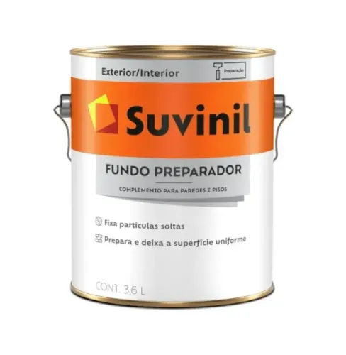Fundo Preparador para Paredes Suvinil Galão 3,6L