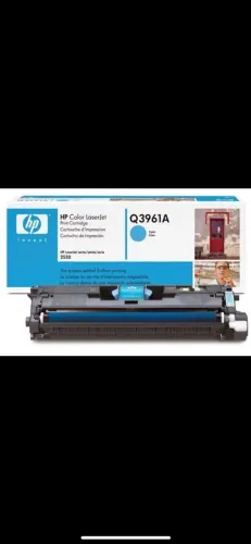 Toner HP Q3961A Ciano - Original, Lacrado - Compatível com HP Color LaserJet 2550 e outros