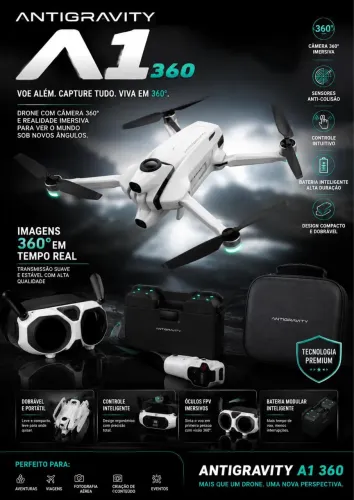 DRONE ANTIGRAVITY A1 ? COMBO COMPLETO