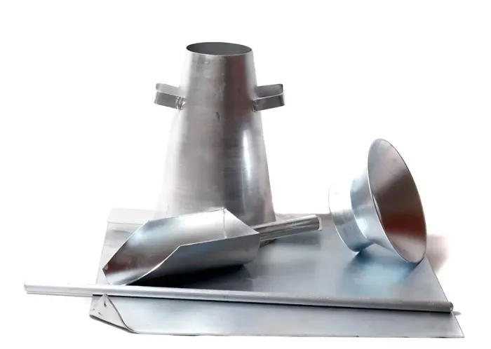 Conjunto Slump Test Kit Slump Test Completo Ensaio Concreto