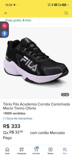 Tênis Fila
