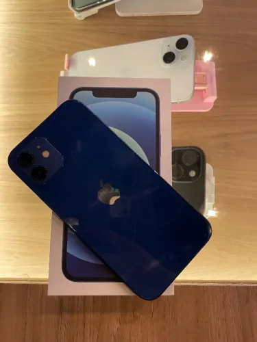 iPhone 12 128GB Azul | 100% Bateria | Impecável