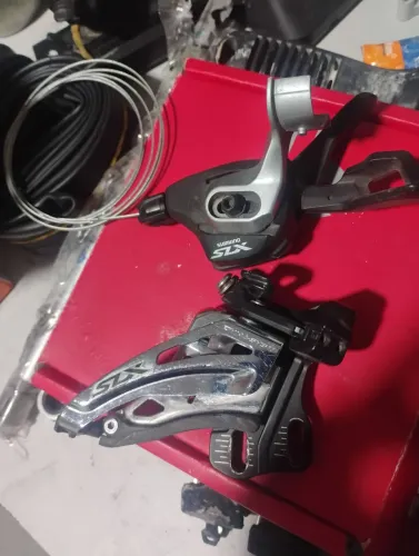 Câmbio dianteiro e trocador SLX SHIMANO SLM7000