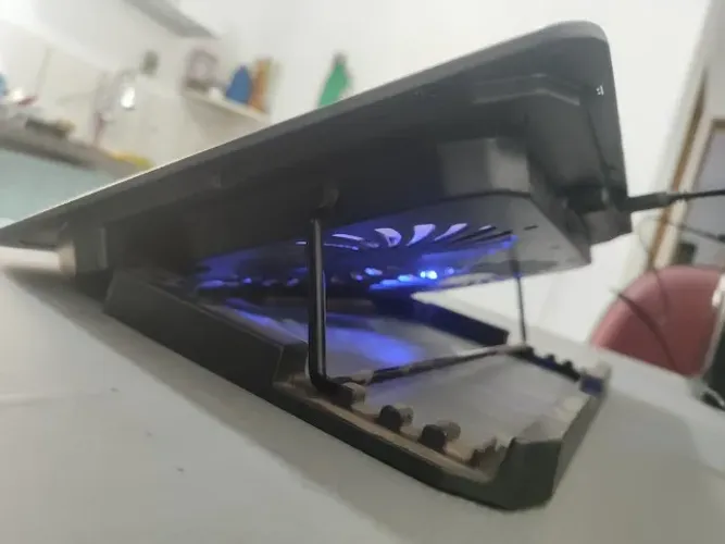 Base suporte Notebook com led e fans, entrego com taxa