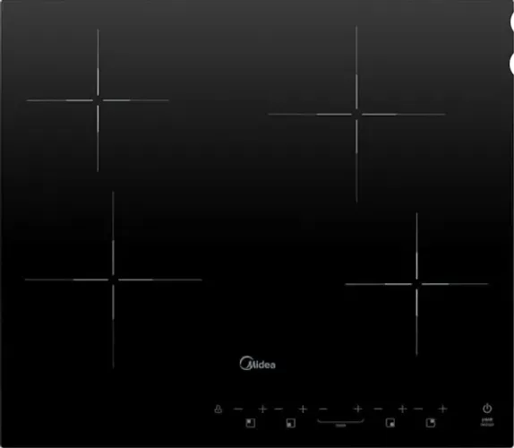 Cooktop 4 Bocas Elétrico Midea Vitrocerâmico SEM USO, EMBALAGEM LACRADA