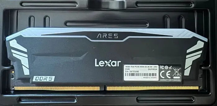 Memória Ram 16GB DDR5 6000MHZ CL30 chipset SKHynix com RGB