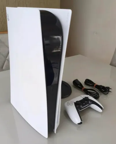 Ps5 fat mídia física com 1 controle