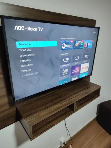 Vendo TV AOC Roku 43 polegadas