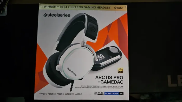 Headset SteelSeries Arctis Pro +Gamedac HiRes