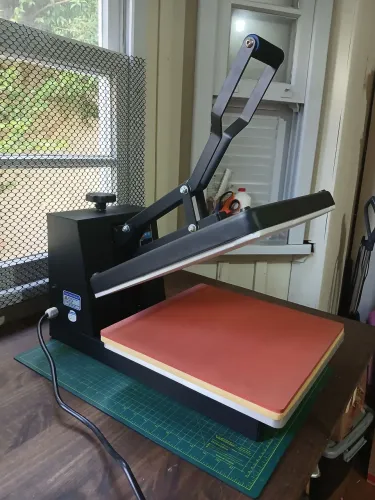 Prensa Térmica Plana 38x38cm 110V