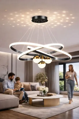 Luminária modernas luxo em led