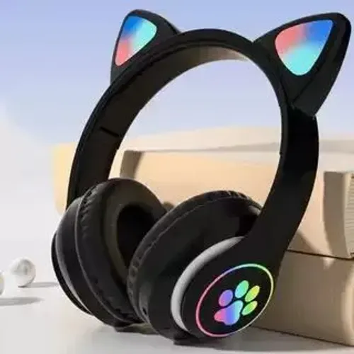 Fone Bluetooth gatinho 