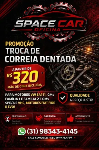 Troca de correia dentada