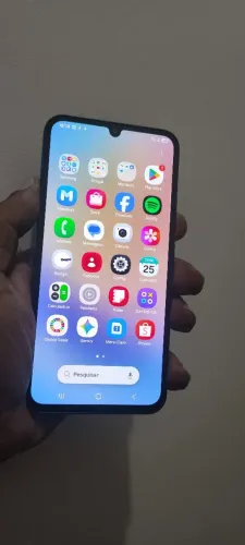 Samsung Galaxy a34 de 128gb 5g nfc leitor de digital na tela zero