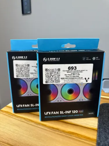Kit 2 fans só inf 120