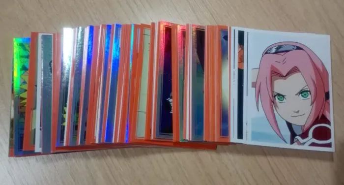 Naruto Ninja Adventures (2025) - Lote 124 Figurinhas (sem Repetições) 