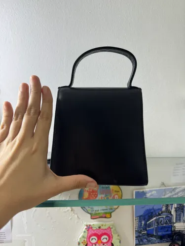 Bolsa mão couro legítimo