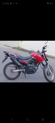 Yamaha crosser 150 ABS vermelha