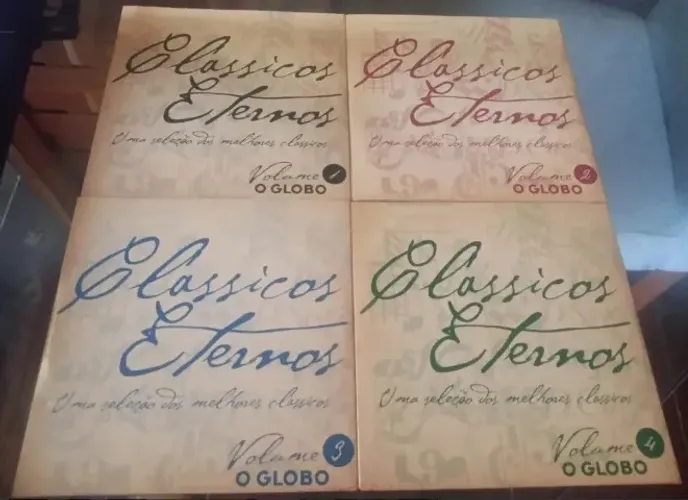 Cd - Clássicos Eternos Vol 1 2 3 4 - Música Clássica