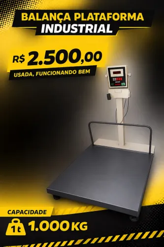 Balança de plataforma