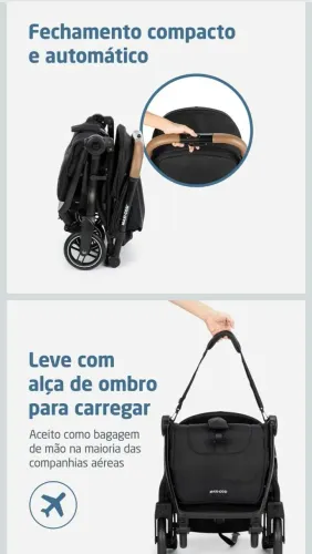 Carrinho de bebê Max cosi eva