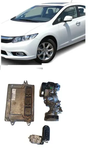 Kit Chave Honda Civic 2012 2013 2014 2015 2016