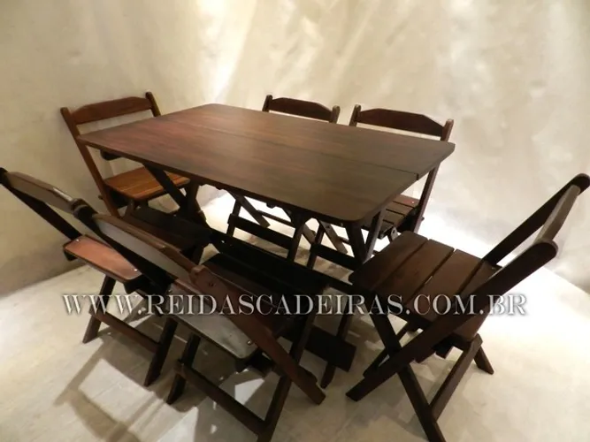 Mesa retro de madeira para restaurante 