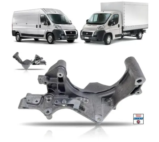 suporte do alternador - bomba direção - fiat ducato euro 6 2018 a 2022