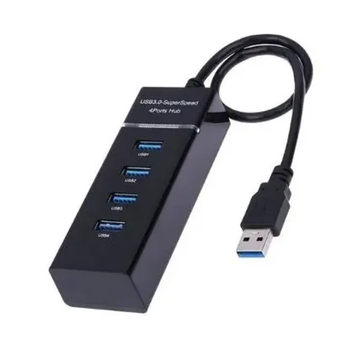 Hub Usb 3.0 4 Portas Multi Portas Usb para PC Notebook
