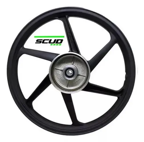 Roda Traseira Liga Titan150 Fan150 Até 2019 6p Scud F.tambor