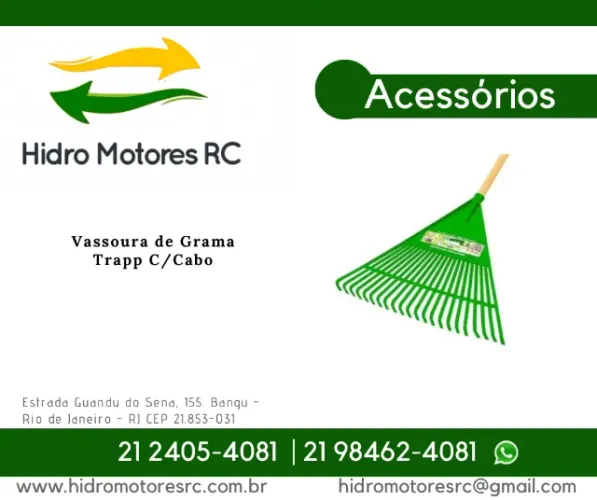 vassoura para grama
