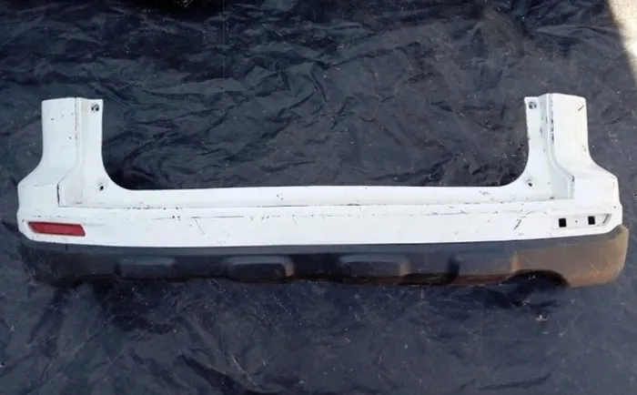 Parachoque Traseiro Honda Crv 2007/2010 Branco com detalhe