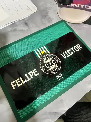 Placas de Times de Futebol de Alumínio