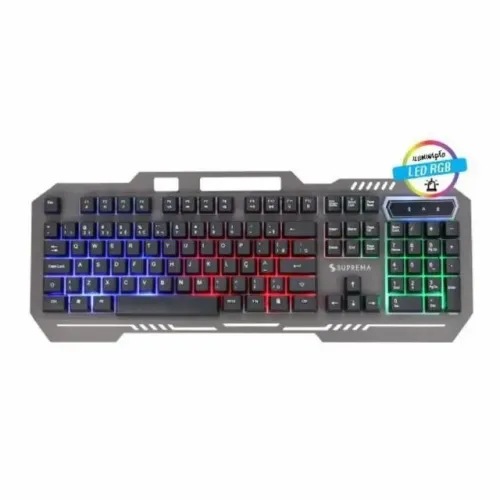 Teclado Semi Mecânico Suprema Metal ST203 RGB - WZetta